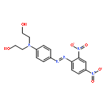 Ethanol,2,2'-[[4-[2-(2,4-dinitrophenyl)diazenyl]phenyl]imino]bis-