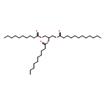 DODECANOIC ACID, 2,3-BIS[(1-OXODECYL)OXY]PROPYL ESTER