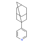 4-(tricyclo[3.3.1.1~3,7~]dec-1-yl)pyridine