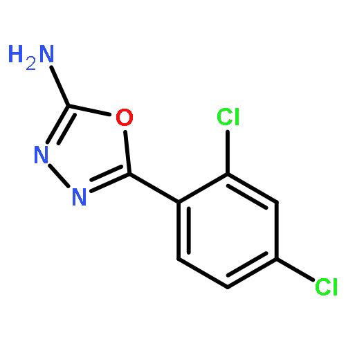 1,3,4-Oxadiazol-2-amine, 5-(2,4-dichlorophenyl)-