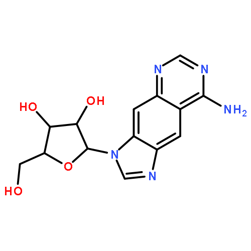 2-(8-aminoimidazo[4,5-g]quinazolin-3-yl)-5-(hydroxymethyl)oxolane-3,4-diol