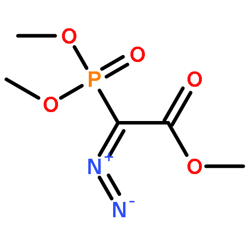 Acetic acid, diazo(dimethoxyphosphinyl)-, methyl ester