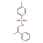 BENZENESULFONAMIDE, 4-METHYL-N-[(1Z)-2-PHENYL-1-PROPENYL]-