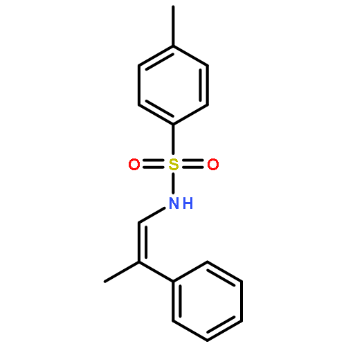 BENZENESULFONAMIDE, 4-METHYL-N-[(1Z)-2-PHENYL-1-PROPENYL]-