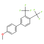 1,1'-BIPHENYL, 4'-METHOXY-3,4-BIS(TRIFLUOROMETHYL)-