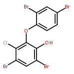 PHENOL, 4,6-DIBROMO-3-CHLORO-2-(2,4-DIBROMOPHENOXY)-