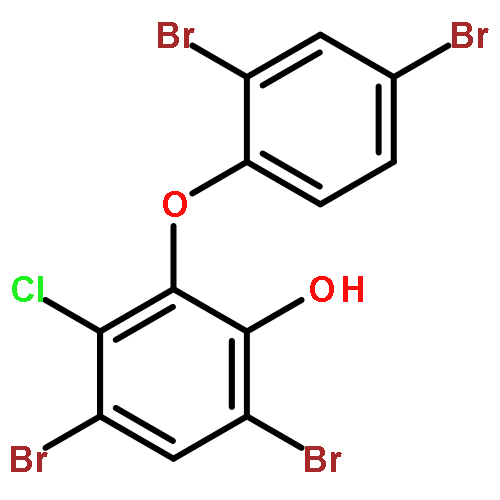 PHENOL, 4,6-DIBROMO-3-CHLORO-2-(2,4-DIBROMOPHENOXY)-