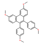 3,6-dimethoxy-9,10-bis(4-methoxyphenyl)phenanthrene