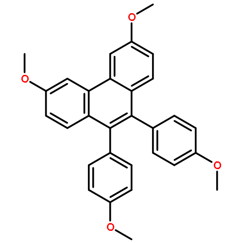 3,6-dimethoxy-9,10-bis(4-methoxyphenyl)phenanthrene