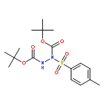 1,2-Hydrazinedicarboxylic acid, 1-[(4-methylphenyl)sulfonyl]-,bis(1,1-dimethylethyl) ester