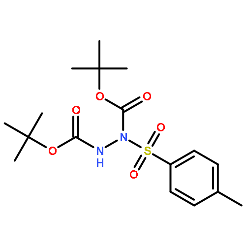 1,2-Hydrazinedicarboxylic acid, 1-[(4-methylphenyl)sulfonyl]-,bis(1,1-dimethylethyl) ester