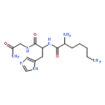 Glycinamide,L-lysyl-L-histidyl-