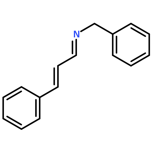 Benzenemethanamine, N-(3-phenyl-2-propenylidene)-