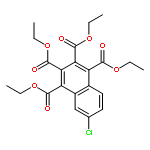 1,2,3,4-Naphthalenetetracarboxylic acid, 6-chloro-, tetraethyl ester