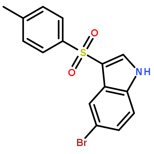 1H-INDOLE, 5-BROMO-3-[(4-METHYLPHENYL)SULFONYL]-