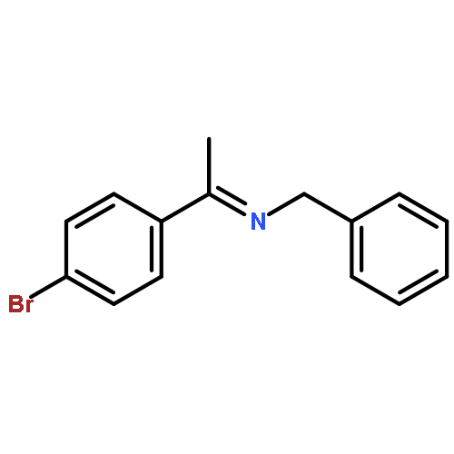 Benzenemethanamine, N-[1-(4-bromophenyl)ethylidene]-