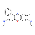 Benzo[a]phenoxazin-7-ium, 5,9-bis(ethylamino)-10-methyl-