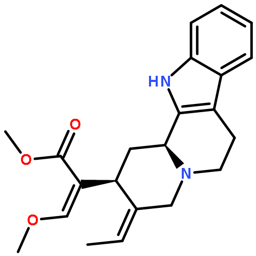 methyl (16Z,19E)-16-(methoxymethylidene)coryn-19-en-17-oate