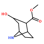 8-Azabicyclo[3.2.1]octane-2-carboxylic acid, 3-hydroxy-, methyl ester,(1R,2R,3S,5S)-