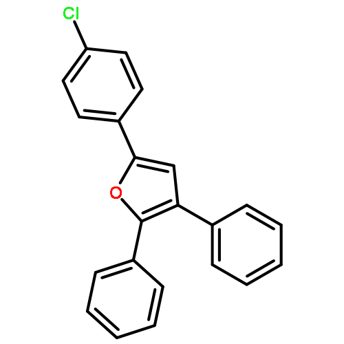 Furan, 5-(4-chlorophenyl)-2,3-diphenyl-