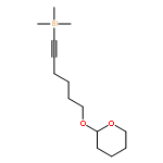 SILANE, TRIMETHYL[6-[(TETRAHYDRO-2H-PYRAN-2-YL)OXY]-1-HEXYNYL]-