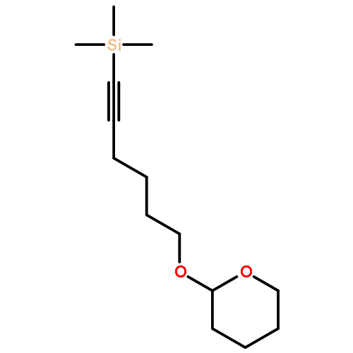 SILANE, TRIMETHYL[6-[(TETRAHYDRO-2H-PYRAN-2-YL)OXY]-1-HEXYNYL]-