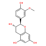 (2R,3S)-2-(4-hydroxy-3-methoxyphenyl)-3,4-dihydro-2H-chromene-3,5,7-triol