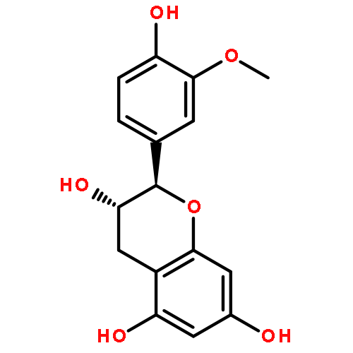 (2R,3S)-2-(4-hydroxy-3-methoxyphenyl)-3,4-dihydro-2H-chromene-3,5,7-triol