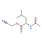 L-Leucine, N-acetyl-, cyanomethyl ester