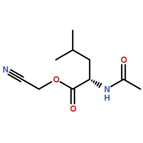 L-Leucine, N-acetyl-, cyanomethyl ester