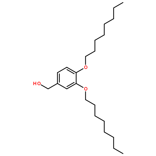 BENZENEMETHANOL, 3,4-BIS(OCTYLOXY)-