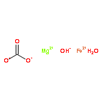 Iron magnesium carbonate hydroxide, hydrate