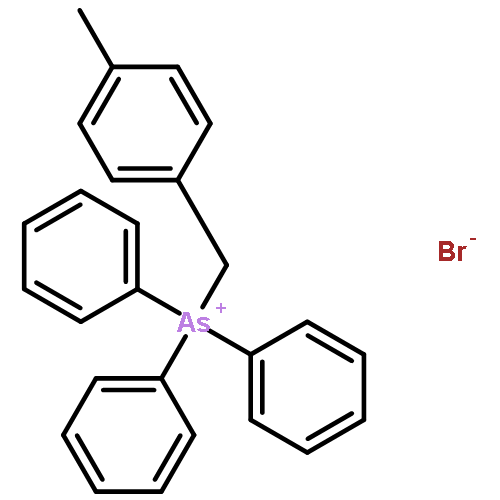 Arsonium,[(4-methylphenyl)methyl]triphenyl-, bromide (1:1)