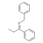 Benzenemethanamine, N-(1-phenylpropylidene)-