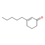 2-Cyclohexen-1-one, 3-pentyl-