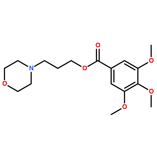 3-(morpholin-4-yl)propyl 3,4,5-trimethoxybenzoate