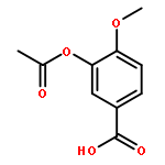 3-Acetoxy-4-methoxy-benzoic acid