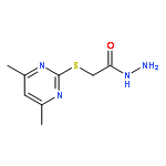 (4,6-Dimethyl-pyrimidin-2-ylsulfanyl)-acetic acid hydrazide