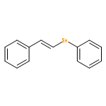 BENZENE, [[(1E)-2-PHENYLETHENYL]SELENO]-