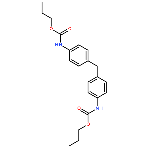 Carbamic acid, (methylenedi-4,1-phenylene)bis-, dipropyl ester