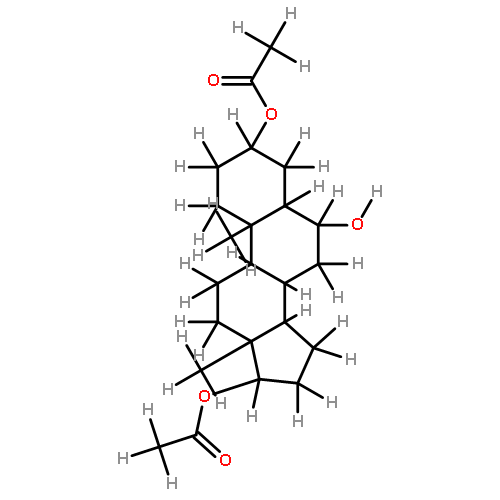 3,17-Di-Ac-(3beta,5alpha,6alpha,17beta)-Androstane-3,6,17-triol