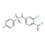 Benzenesulfonamide, N-(3-chloro-4-nitrophenyl)-4-methyl-