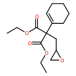 PROPANEDIOIC ACID, 2-CYCLOHEXEN-1-YL(OXIRANYLMETHYL)-, DIETHYL ESTER