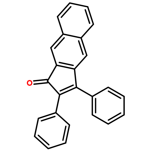 1H-BENZ[F]INDEN-1-ONE, 2,3-DIPHENYL-