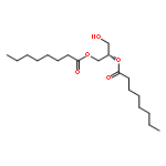 Octanoic acid,1,1'-[(1S)-1-(hydroxymethyl)-1,2-ethanediyl] ester