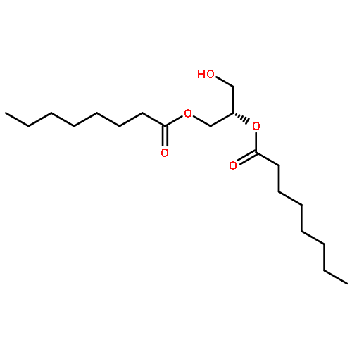 Octanoic acid,1,1'-[(1S)-1-(hydroxymethyl)-1,2-ethanediyl] ester