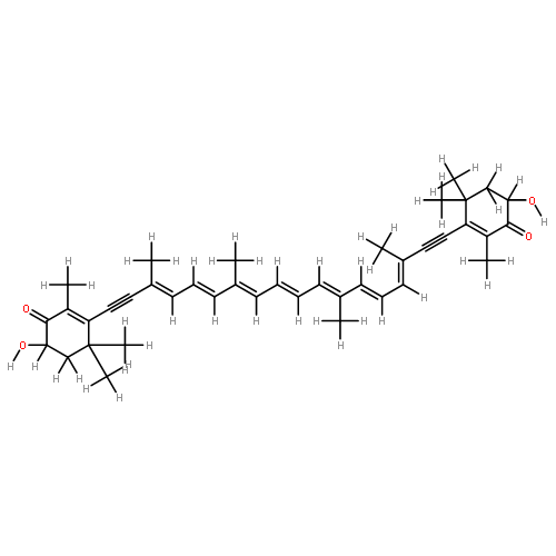 (3S,3'S)-7,8,7',8'-Tetradehydro-astaxanthin; (3S,3'S)-Asterinsaeure