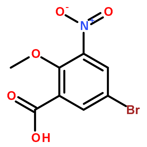 5-Bromo-2-methoxy-3-nitrobenzoic acid