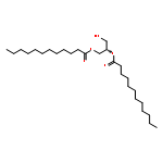 Dodecanoic acid,1,1'-[(1S)-1-(hydroxymethyl)-1,2-ethanediyl] ester