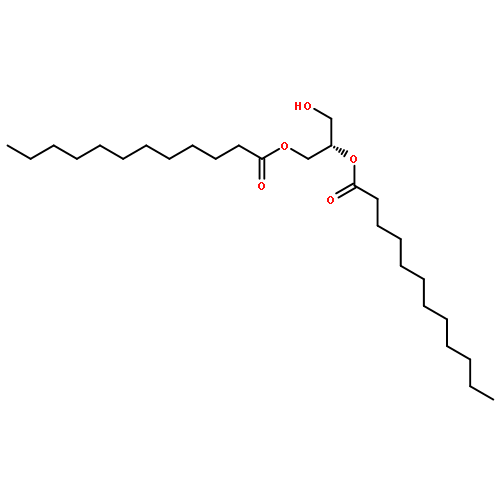 Dodecanoic acid,1,1'-[(1S)-1-(hydroxymethyl)-1,2-ethanediyl] ester